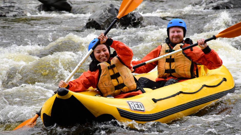 Get the best of both worlds on an exciting Grade 2 rafting experience where you still have time to soak up the views!